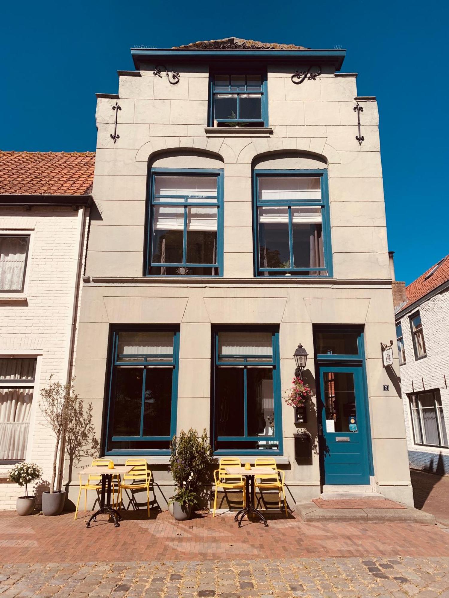 Logies De Reiziger Bed & Breakfast Groede Dış mekan fotoğraf
